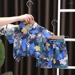 Clothing Sets Children Clothes Summer Baby Boy Full Printe Causal Girls Shirts Shorts 2Pcs/sets Kids Fashion Toddler Tracksuits 0-5Years