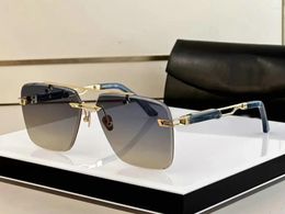Sunglasses Luxury Pilot Unique Elegant Metal Frame Brand Fashion Men'S Hd Polarised Driving Futuristic