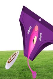 Panties Wireless Remote Vibrator Control Vibrating Egg Wearable Dildo G Spot Clitoris Stimulator Anal Vagina toy for Women Q06023044257