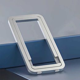 Cell Phone Mounts Holders Metal Aluminium Alloy Portable Desktop Mobile Phone Holder Stand Adjustable Tablet Foldable Table Desk Bracket