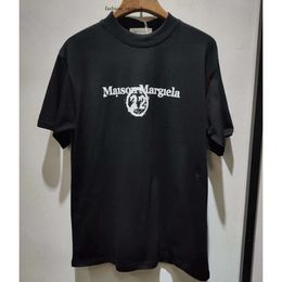 Maison Mens T-shirts Summer Fashion Margiela Mm6 T-shirts Mens Womens Designers T Shirts Long Sleeve Tops Luxurys Letter Cotton Tshirts Clothing Polos MM6 634