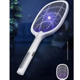 Zappers Electric Mosquito Swatter Rechargeable Electric Insect Racquet Fly Trap Net Bug Zapper Racket Insect Killer USB Charge House