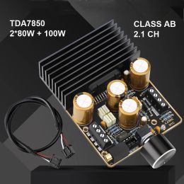 Amplifier TDA7850 2*50W + 2*50W 2.1 Channels Audio Amplifier Board Class AB Stereo Subwoofer Car AMP