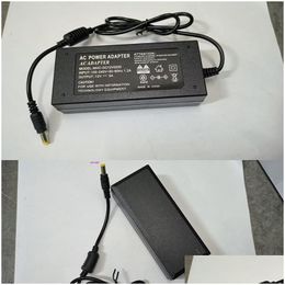 Lighting Transformers Supply Power Adapter Ac100-240V To Dc 12V 1A 2A 3A 5A 6A 8A 10A 20A Eu Us Uk Au Plug Drop Delivery Lights Access Dhok5