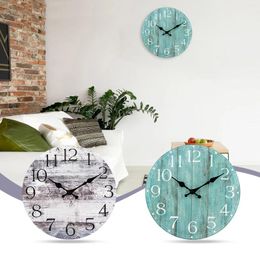 Wall Clocks Silent Non Ticking Battery Operated Themed Clock For Bathroom Kitchen Home Office Living Room Bedroom