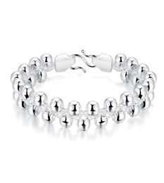 Whole 925 Sterling silver plated Lobster charm bracelets LKNSPCH3951944618
