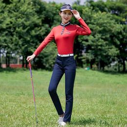 Women's Tracksuits MG Autumn Spring Clothing for Women Lady Set Long Slve Shirt Slim Fit Sports Wear Pants Apparel Tennis Baseball Trousers Y240507