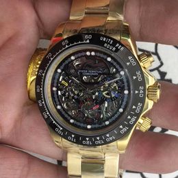 Designer Watch reloj watches AAA Mechanical Watch Laojia Tonghua 6-pin Tongna fully automatic mechanical watch dl07 machine mens watch
