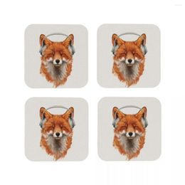 Table Mats Smiling Musical Coasters Kitchen Placemats Non-slip Insulation Cup Coffee For Decor Home Tableware Pads