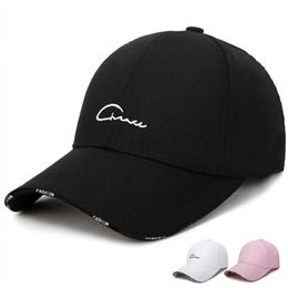 AH3J Ball Caps Men And Women Spring And Summer Baseball Cap Hipster Wild Black And White Leisure Travel Sun Protection Hat d240507