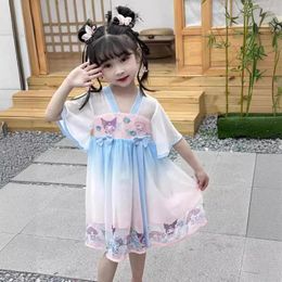 Girl Dresses Little Dress Summer Chinese Style Kids Clothes