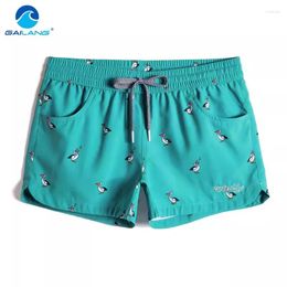 Gailang Brand Women's Swimming Boxer Trunks Boardshorts Swimwear Surfing Swimsuits Briefs Quick Drying Bermuda Plus Size Bottoms