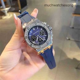 Swiss Luxury Watches Mechanical Watch Chronograph Wristwatch Roya1 0ak Offshore Series Good Morning Fan Same Frank Sky Star Mimule Female 7M8A