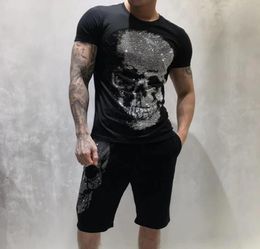 PP Rock Style Summer Men Designer T shirt Diamond Skull Brand clothing fashion t shirts Women Tshirt high quality Hip Hop Tees 202612294