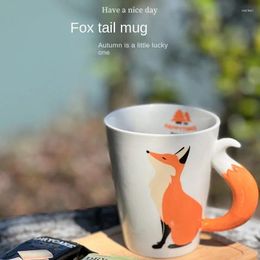 Mugs 350ml Creative 3D Cartoon Coffee With Handle Personalised Office Cup Animal Ceramic Mug Tea Korean Milk