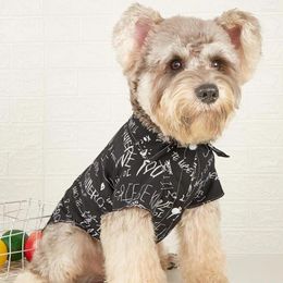 Dog Apparel Innovative Pet Outfit Portable Clothes Soft Wear Exquisite Workmanship Charming Letter Cats Dogs