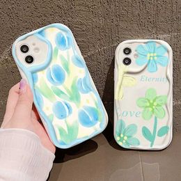 Cell Phone Cases Flower Case For A54 5G Cases A55 A53 A35 A34 A14 A13 A32 A52s S24 Plus S23 Ultra S22 S21 S20 FE A51 A05 Soft TPU Covers