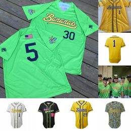Savannah Banana Baseball Jersey Custom Any Name Number S-XXXL
