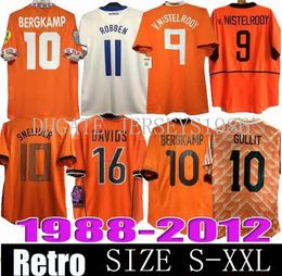 Retro classic 1988 1996 1998 2000 2002 2008 2014 Netherlands soccer jerseys SNEIJDER ROBBEN V.PERSIE BERGKAMP CRUYFF GULLIT VAN BASTEN V.NISTELROOY football shirt 1