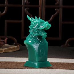 Sculptures Seyeebro Chinese Dragon Statue Dragon Sculpture Home Decoration Figurine Accessories