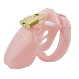 Products Chastity Cage Male Sex Toys Small/Standard Male Chastity Device Cock Cage with 5 Size Rings Brass Lock Locking Erotic Urethral