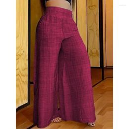 Women's Pants Wide Leg Casual Loose Soft Women High Waist Solid Straight Trouser Female Streetwear Bottom Cloth Lady Pantalones De Mujer