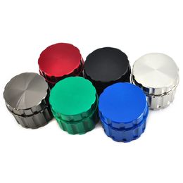 New straight bar 55MM thread free zinc alloy cigarette grinder metal grinder cigarette set and cigarette crusher