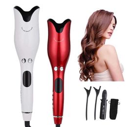 Curling Irons Automatic curlers automatic circulators wave iron crimping curling tools circular electric Q240506