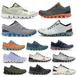 Cloud X Trainer Running Shoes Homens Mulheres tênis 3 1 Uma nuvens OC Nublado x3 x1 ilhivor liga preta cinza niagara azul run moda tamanho 36 - 46 navio rápido