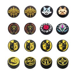 Speakers Thumb Stick Grip Cap Joycon Joystick Protective Cover For Monster Hunter RISE Switch Oled JoyCon NS Lite Thumbstick Case