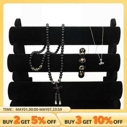 Jewellery Stand 3-layer bar table Jewellery manager bracket display beauty accessories storage desktop Q240506
