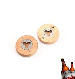 Party Favour Wood Bottle Opener Support Personalised Logo Custom Name Date Refrigerator Magnet Wedding Favours And Gifts For Guests52785292