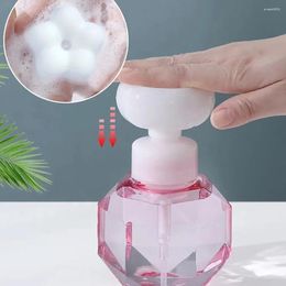 Liquid Soap Dispenser Flower 300ml Shower Dispense Travel Refillable Containers Bathroom Accessories Portable Foam Foaming Pump