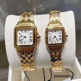 10awomen 시계 석영 운동 27x37mm 22x30mm 팔찌 비즈니스 손목 시계 캐주얼 여성 Montre De Luxe 패션 다목적 스테인레스 스틸 크리스마스 GI 54236