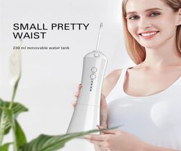 3 Modes Portable Electric Oral Irrigator USB Rechargeable Dental Irrigator 3 Tips Water Dental Flosser Water Jet Teeth Cleaner248x1670162