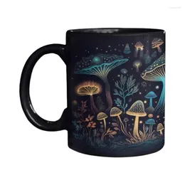 Mugs Mushroom Tea Mug Color Changing Delight With Whimsical Patterns Playful And Funny Coffee Ideal Novelty Gift For Women & Men