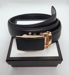 2021 Automatic g Buckle Belts For Men Top Quality Cheap Mens Business Belt Genuine Leather Belt Gold Buckle Belt Designer Luxury w7461651
