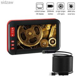 Mini Cameras HD1080P waterproof endoscope camera with handheld 4.3-inch LCD screen industrial miniature detection camera equipped with 64GB TF card WX