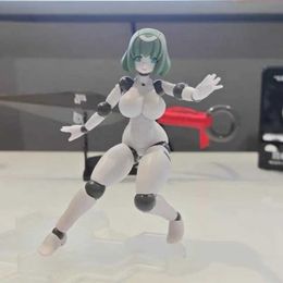 Action Toy Figures 13cm Polynian Fll Janna Anime Girl Figure Robot Neoanthropinae Polynian Action Figure Adult Collectible Model Doll Toys T240506