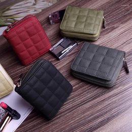 Wallets 2024 Korean Mini Small Wallet Women's Bag Short Zipper Cute Zero Student Embroidered Women