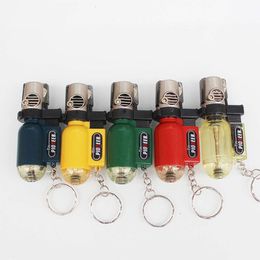 Direct Wholesale Multifunctional Can Display Remaining Gas Unfilled Rocker Cigar Direct Flame Lighter With Custom