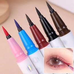 Eyeliner Colorful Liquid Eyeliner Pen Makeup Waterproof Long Lasting Red Blue Black Matte Eyeliner Pencil Quick Dry Smooth Eyes Cosmetic