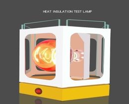 220V 6 Sides Rotatable Solar Film Heat Box Rotates 150W Heat Lamp Tint Display Demo Tool AL5229552038