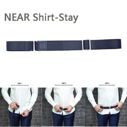 Belts Shirt Holder Adjustable Belt Men Women Unisex Near Stay Shirts Stays Black Tuck It 5 23 283N