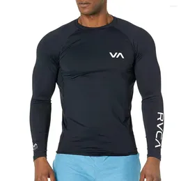 Women's Swimwear Long Sleeve T-shirt Mens Rash Guards Surfing Diving Suit Swim Skinsuit Tops UPF50 Swimming Tight Surf Shirt Gym Clothes