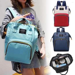 Backpack Portable Multi Functional Storage Baby Diapers Bottle Insulation Large Capacity Canvas Mother And Bag