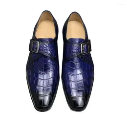 Casual Shoes Chue Crocodile Leather Men Leisure Business Wedding Formal