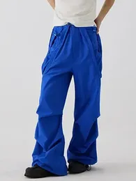 Women's Pants Trends Parachute For Women Baggy Cargo Y2K Streetwear Multiple Pockets