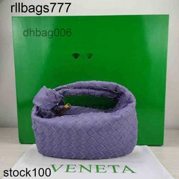 Woven Jodie Venetabottegs Bag Tote Handbags Designer Women's Knitting Knotted Round Hobo Dumpling Shoulder Crossbody Purple D6i3 Bags