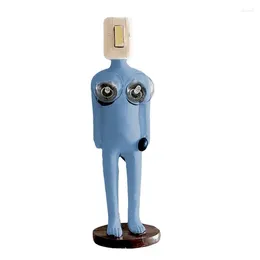 Table Lamps Small Night Lights Interesting Human Statue Funny Wear-Resistant Resin Desk Lamp For Valentine's Day
